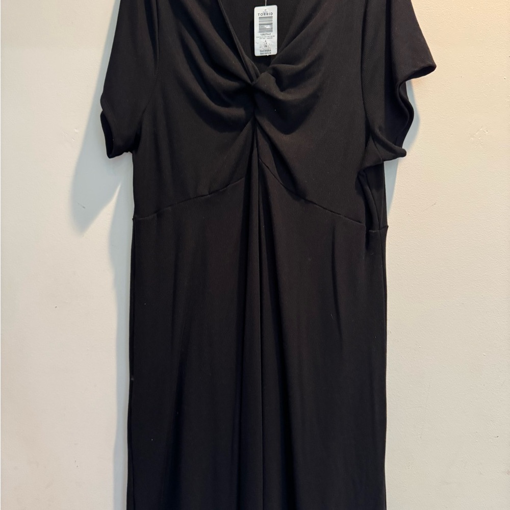Torrid Black V-Neck Dress
